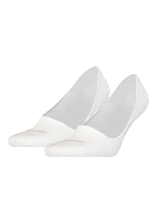 Calvin Klein Füßlinge »CK MEN FOOTIE MID CUT 2P«, (2 Paar), Verstärkte Ferse und Spitze für zusätzliche Strapazierfähigkeit