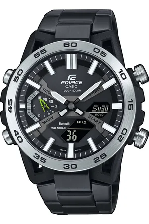 Casio Smartwatch, Solaruhr, Armbanduhr, Herrenuhr, Bluetooth, Stoppfunktion,Phone Finder)