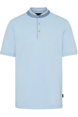 Bugatti Poloshirt, mit Stehkragen