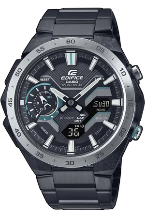Casio Smartwatch, Quarzuhr,Armbanduhr,Herrenuhr,Stoppfunktion,Bluetooth,Edelstahlarmband)