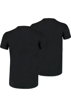 PUMA T-Shirt » BASIC 2P V-NECK TEE«, (2er Pack), mit Markenlabel