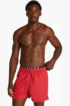 Tommy Hilfiger Badeshorts »MEDIUM DRAWSTRING DW«, mit Bindeband, mit Logoschriftzug
