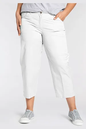 Kj 7/8-Hose »Babsie: bequemer Oberschenkel«, Sommerlich, leichter Baumwoll-Stretch
