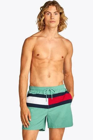 Tommy Hilfiger Badeshorts »MEDIUM DRAWSTRING«, mit großem Logo