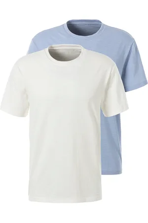 john devin T-Shirt, (Packung, 2 tlg., 2er-Pack), aus strukturierter Baumwoll-Qualität - im 2er-Sparpack