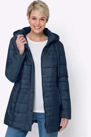 Classic Basics Steppjacke, mit Kapuze
