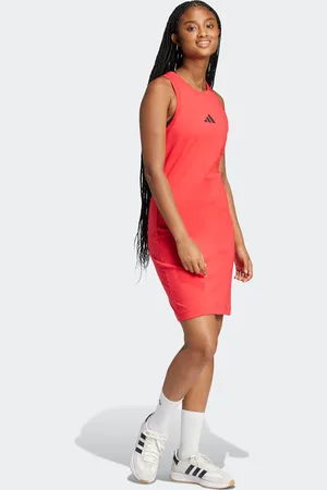 adidas Shirtkleid »W FI SL DRESS«, (1 tlg.)