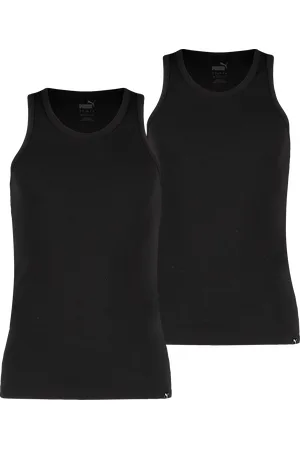 PUMA Tanktop » BASIC 2P TANK TOP«, (Packung, 2er Pack), mit Rundhalsausschnitt