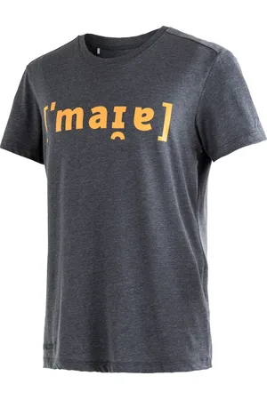 Maier Sports T-Shirt »Phonetic Tee M«, Herren Kurzarmshirt mit Print für Wandern und Freizeit