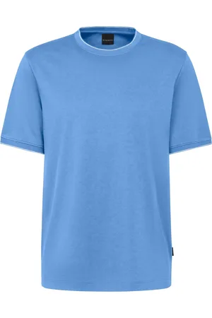 Bugatti T-Shirt, aus Baumwoll-Mischung