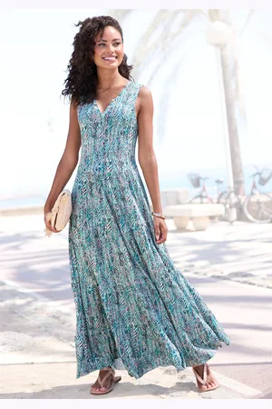 vivance collection Maxikleid, mit Alloverdruck