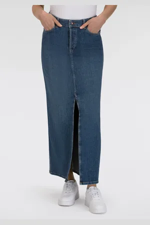 Mac Maxirock »MAXI SKIRT«, im Five-Pocket Style