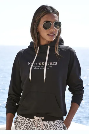 Lascana Hoodie, mit Kängurutasche, Loungeanzug
