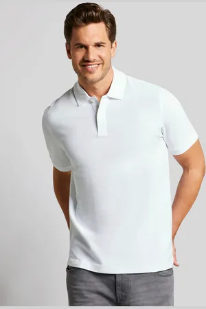 Bugatti Poloshirt, mit Logostickerei