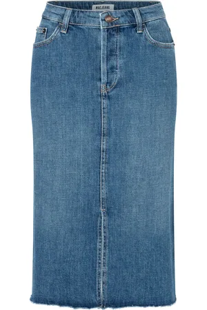 Mac Midirock »MIDI SKIRT fringe«, im Five-Pocket Style
