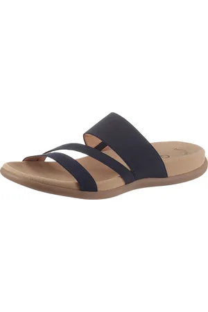 Gabor Pantolette, Keilabsatz, Sommerschuh, Schlappen mit atmungsaktivem Lederfutter