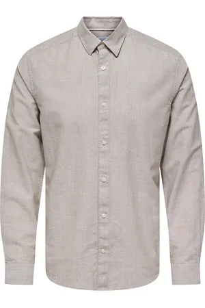 Only & Sons Langarmhemd »ONSCANTLEY LIFE LS SOLID LINEN SHIR OTL«