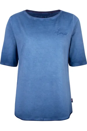 Lieblingsstück Rundhalsshirt »CandiceEP«, mit Schriftzug