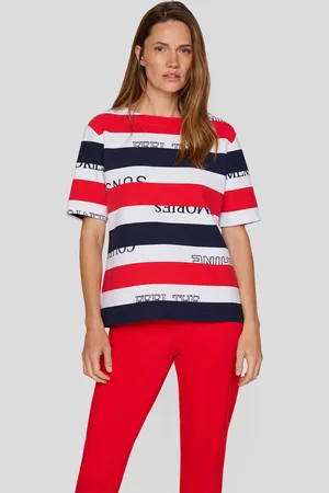 Rabe Rundhalsshirt, im Colorblocking-Design