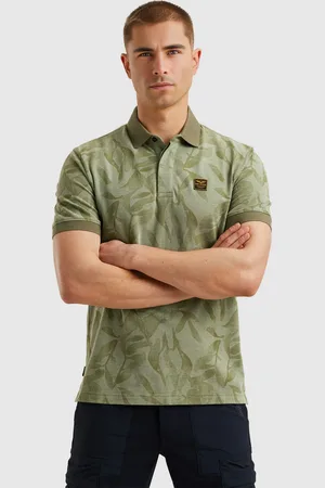 PME Legend™ Poloshirt »Short sleeve polo two tone pique printed«, mit All-Over Print