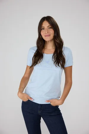 Lieblingsstück Rundhalsshirt »CiaEp«, mit Logo Druck