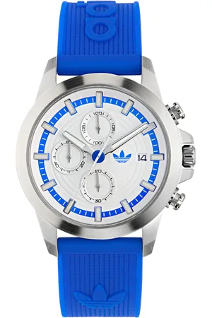 adidas Chronograph »EXPRESSION TWO CHRONO«, Quarzuhr, Armbanduhr, Herrenuhr, Damenuhr, unisex, Silikonarmband