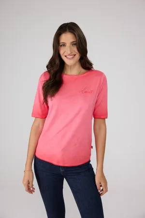 Lieblingsstück Rundhalsshirt »CandiceEP«, mit Schriftzug
