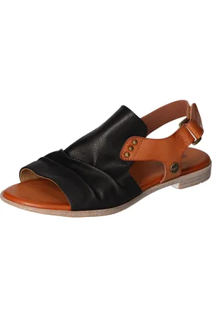 Mustang Riemchensandale, Sommerschuh, Sandalette, Blockabsatz, mit Klettverschluss