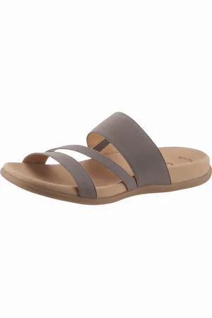 Gabor Pantolette, Keilabsatz, Sommerschuh, Schlappen mit atmungsaktivem Lederfutter