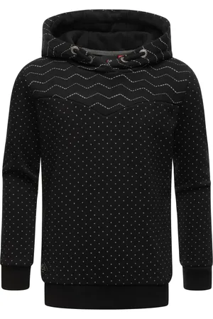 Ragwear Sweatjacke »Kapuzensweatshirt Kristla Sweat«, Mädchen Kapuzensweater mit großer Kapuze