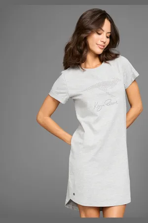 KangaROOS Sweatkleid, mit tollem Marken-Logo-Print - NEUE KOLLEKTION
