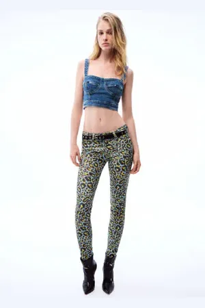 JOOP! Skinny-fit-Jeans »Maja«, mit All-Over Animalprint