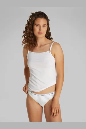 Calvin Klein Tanga »THONG (LOW-RISE)«, mit Logobund
