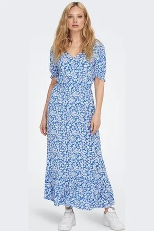 ONLY Maxikleid »ONLCHIANTI S/S LONG DRESS WVN NOOS«