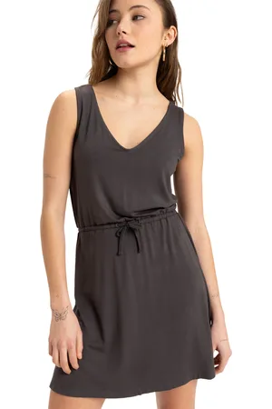 Roxy Jerseykleid »LOW TIDES DRESHORT SLEEVE SOLID«