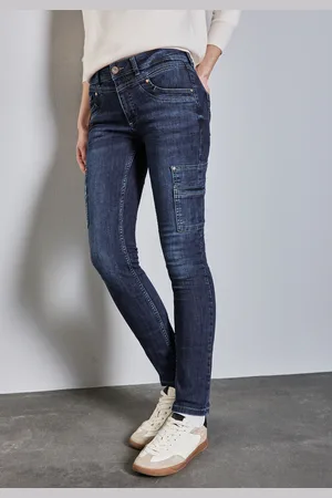 Street one Regular-fit-Jeans »Style YORK«, mit Cargo-Look Taschen