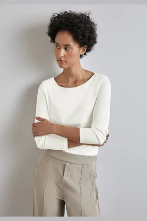 Street one Langarmshirt »Style Lanea«, mit U-Boot Ausschnitt