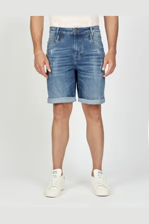 Gang Jeansshorts »94MARCO«, mit Doppelbunddetail