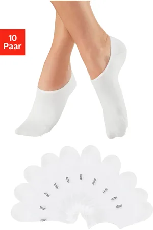 H.I.S Füßlinge, (Packung, 10 Paar), weit ausgeschnitten