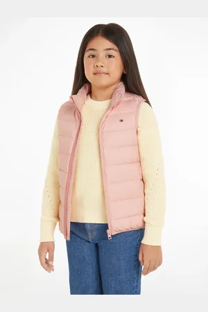 Tommy Hilfiger Steppweste »U ESSENTIAL LIGHT DOWN VEST«, Kinder bis 16 Jahre mit Logostickerei