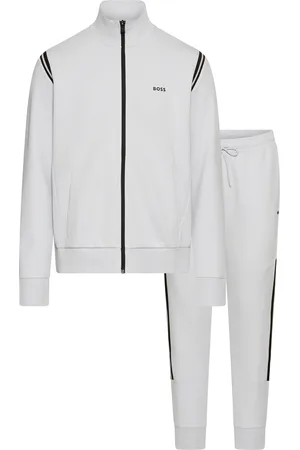 HUGO BOSS Trainingsanzug »Tracksuit Set«, mit Streifen-Einsätzen