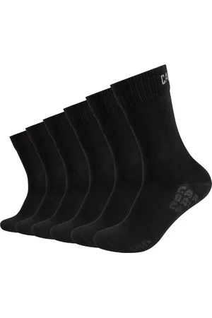 Camp David Kurzsocken, (6 Paar, 6er Pack), Verstärkte Belastungszonen, Komfortables Bündchen