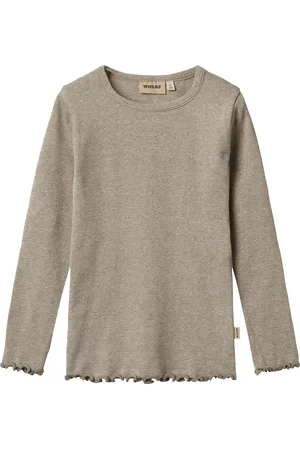 WHEAT Langarmshirt »Rib T-Shirt L/S Ida«