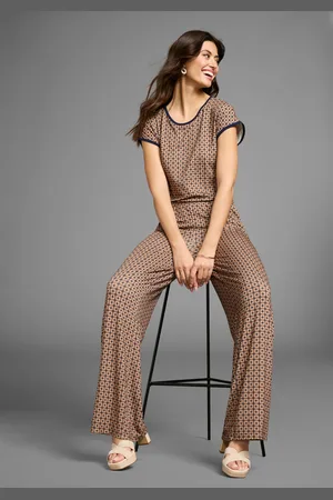 Laura Scott Jumpsuit, mit Grafik-Muster - NEUE KOLLEKTION