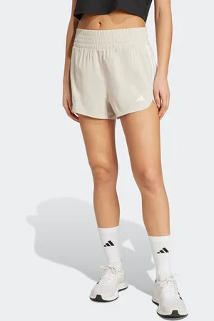 adidas Shorts »PACER WVN HIGH«, (1 tlg.), Woven Trainingsshorts mit hohem Bund