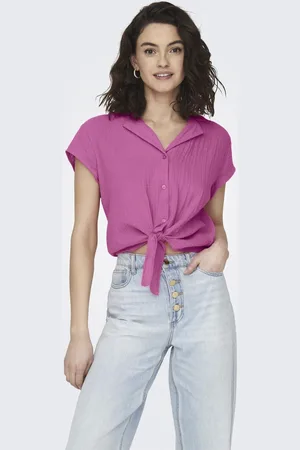 ONLY Kurzarmbluse »ONLTHYRA LIFE CAPSLEEVE SHIRT WVN«