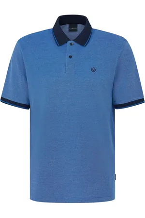 Bugatti Poloshirt, aus Baumwolle