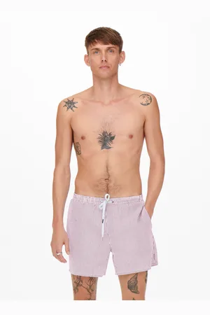 Only & Sons Badehose »ONSTED STRIPE SEERSUCKER SWIM NOOS«