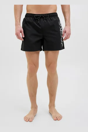 JACK & JONES Badeshorts »JPSTMAUI JJSWIM SPLICE LOGO AKM SN«