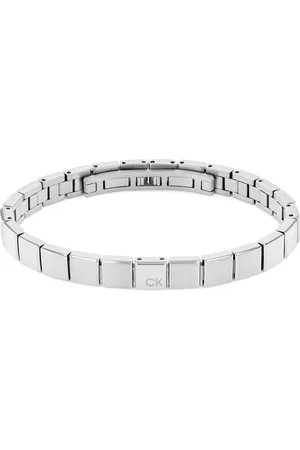 Calvin Klein Armband »Schmuck Edelstahl Armschmuck Gliederkette SQUARES«